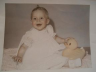 Sharon as baby